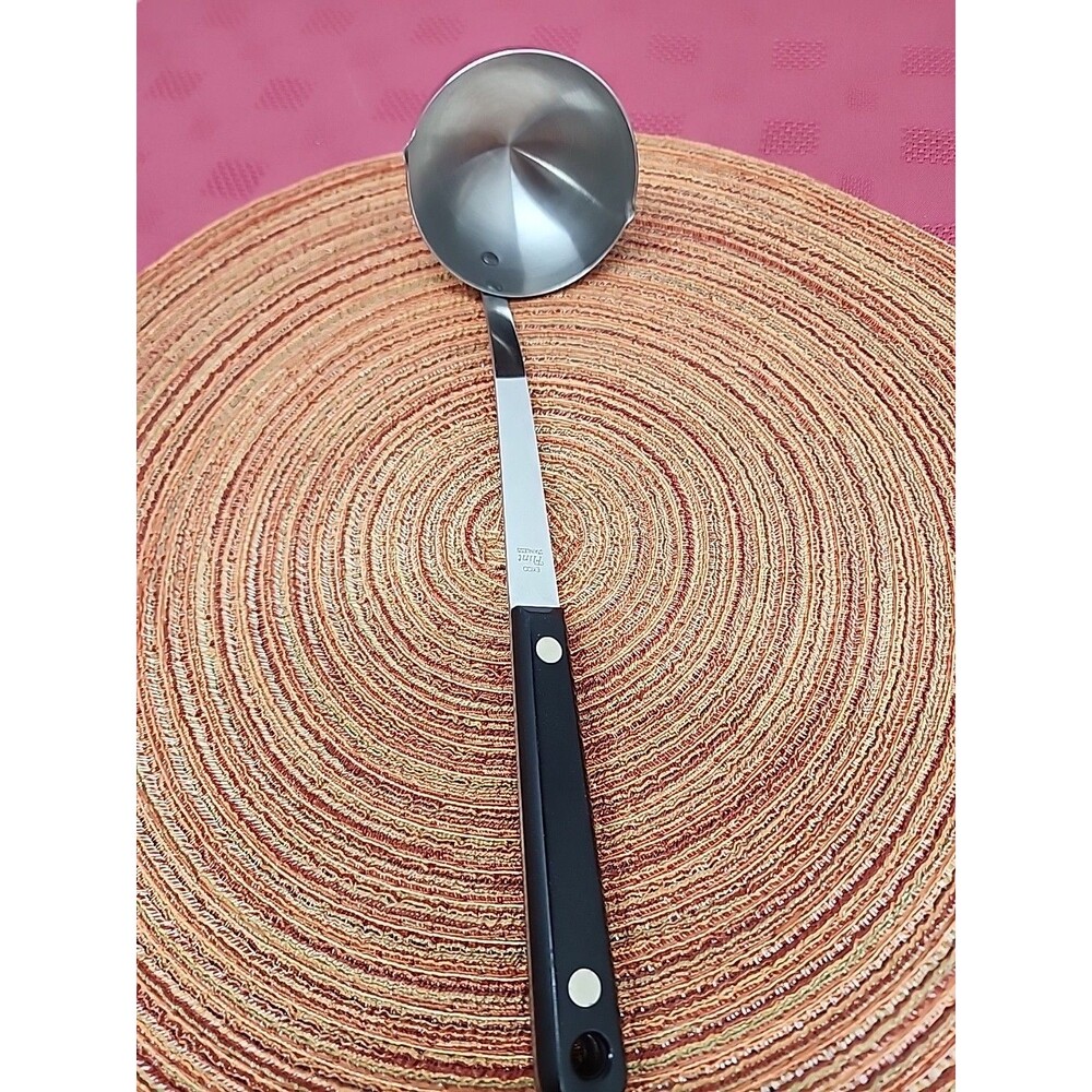 EKCO Flint Ladle Stainless Steel Bakelite Handle MCM Full Tang 11 In Long  1960S